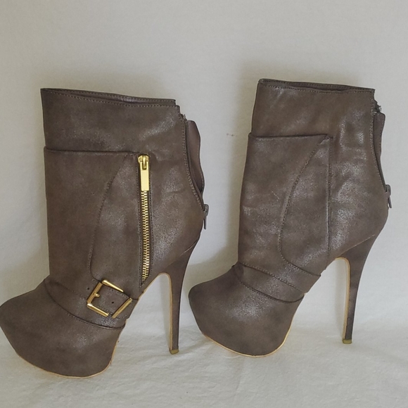 PAPER FOX PLATFORM BOOTIES - Picture 5 of 7